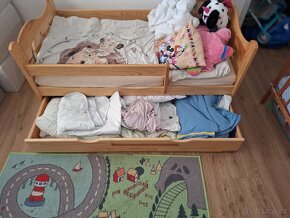 Dětská postel 140x70 s komplet vybavením (viz.popis) - 2