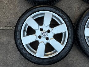 Origo Alu disky Nissan 16” 4x100 s pneu 185/50 R16 - 2