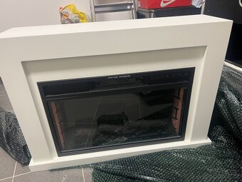 Elektrický krb - Klarstein Blanca, 1000/2000 W - 2