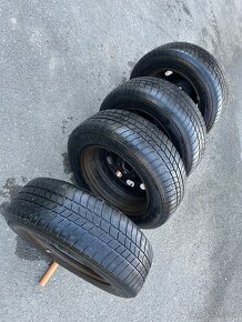 Pneumatiky s plechovými disky 15" - Škoda Octavia I - 2