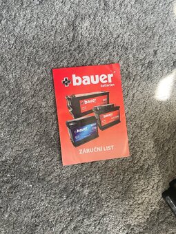 autobaterie bauer 12V - 2
