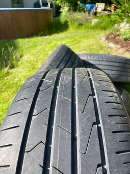 Alu citroen s letním pneu 215/55 R16 - 2