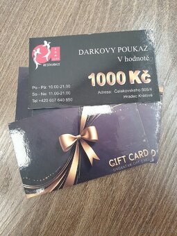 Poukaz-Voucher -Dárkový poukaz - 2