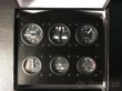 Sada stříbrných mincí "Legends of the air" 1 oz Ag .999 - 2