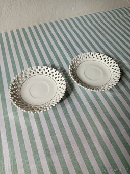 Porcelán - dekorační talíře - 2