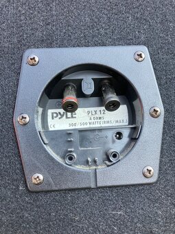 Subwoofer Pyle + zesilovač Crunch - 2