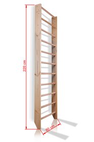 Gymnastický žebřík Hrací koutek Ribstole Žebřiny Sport0 220 - 2