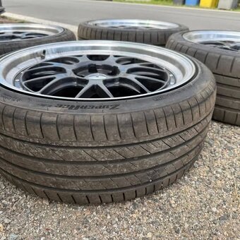 Kola R21 21" na TESLA S BBS replika s gumami 245/35 a 265/3 - 2