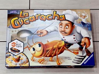 Rodinná hra La Cucaracha vidličky a nože ☆ Švábi v kuchyni - 2