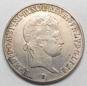 Stříbrná mince r. 1840 Ferdinand V. - 2