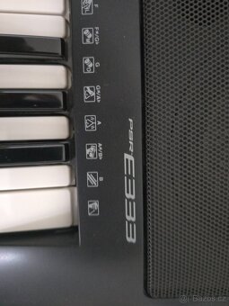 Klavesy Yamaha PSR E333 plus stojan - 2