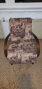 Retro gauč + křesílka - 2
