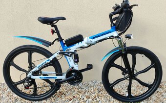 Celoodpružený skládací ANCHEER 250W ALU rám Shimano převody - 2