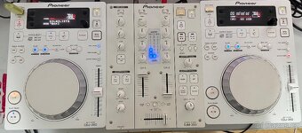 CDJ 350 + DJM 350 WHITE  + PIONEER CASE - 2