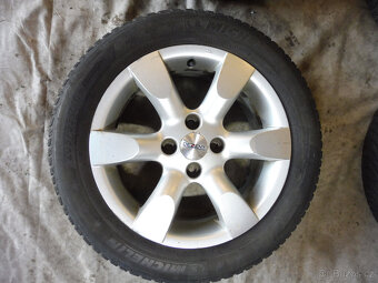 Prodám orig.16" litá kola+zimní pneu. PEUGEOT 307 rv: 2005 - 2