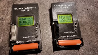 Tester kapacity baterie li-ion 18650 + powerbank - 2