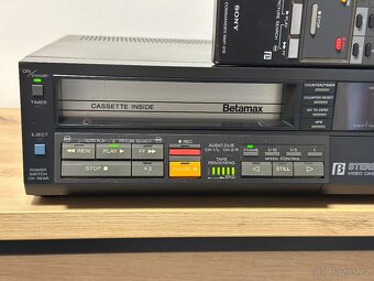 SONY SL-C9ES BETA VIDEO REKORDÉR S DÁLKOU - 2