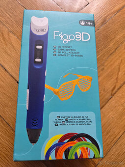 Kreativní 3D pero Figo (sada) - 2