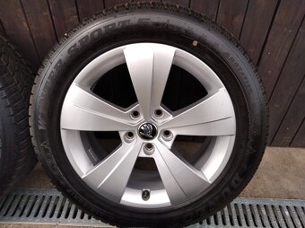 Originál alu sada Škoda Superb III 17" 5x112 - 2
