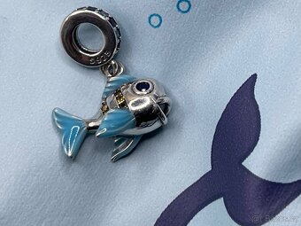 Stříbrný přívěsek č. 2 - rybka - 2
