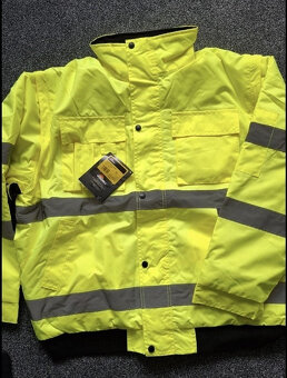 Reflexní zateplená bunda XXL - 2