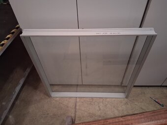 Fixní hliníkové okno 1179x1143mm - 2