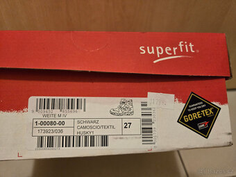 Prodám boty Superfit Husky 1 Goretex 27mičky - 2