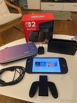 Nintendo switch 2 - V ZÁRUCE / TOP STAV - 2