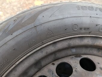 Sada plechových disků 5x112, r15, pneu M+S - 2