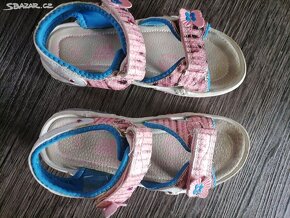 Dětské dívčí letní boty sandále vel 34 - 2