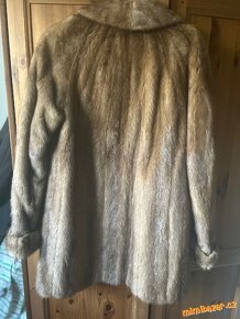 Norkový kožich vel. 42 / M-L - 2