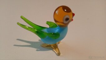 Skleněné figurky r.1950 - 2