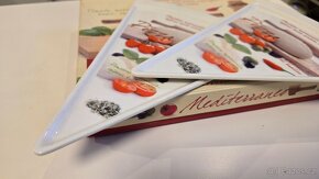 Porcelánové tácky/talířky pod pizzu - 2