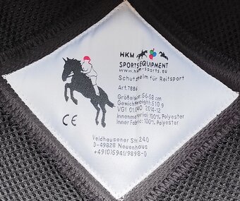 Jezdecká helma HKM Sports Equipment GmbH - 2