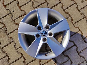 Alu litá kola Škoda Octavia III ILIAS 16" originál Škoda - 2