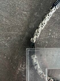 Masivní náhrdelník chirurgická ocel 1cm hrubý - 2