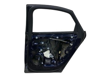 Pravé zadní dveře tmavě modrá LX7W Audi A8 4H D4 sedan 2011 - 2