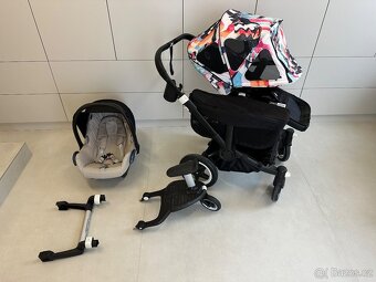 Komplet bugaboo donkey kočarék + autosedačku a stupátko - 2