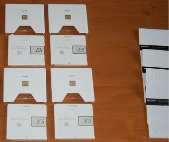 MD minidisc SONY ES 80min., super stav, s popisy a obaly - [ - 2