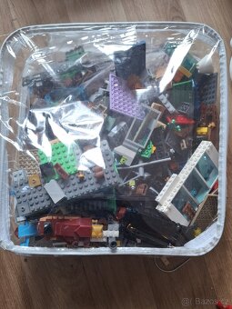 Lego mix 5kg vcetne figurek city - 2