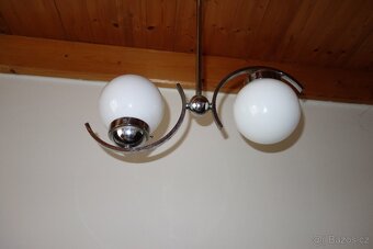 Chromovy lustr Funkcionalismus, Art Deco - 2