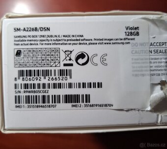 Samsung Galaxy A22 A226B 5G 4GB/128GB
- 2