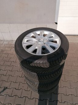 Mercedes r19, sada orig. Alu vc zimnich pneu 255/50/19 - 2