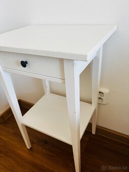 Noční stolek IKEA Hemnes bílý - 2