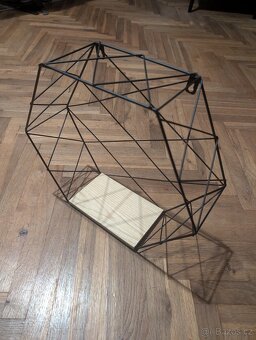 Šestihranné geometrické poličky na zeď - 2