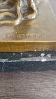 Salvador Dali  -  Tekoucí hodiny 1 - bronz - 2