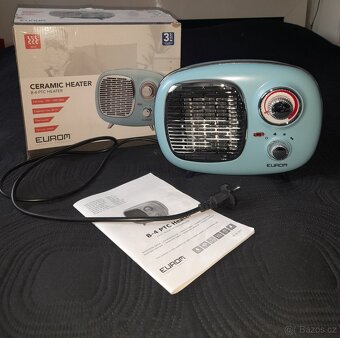 Nový elektrický ohřívač Eurom retro PTC - 2