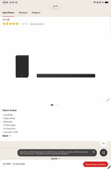 LG soundbar + subwoofer - 2