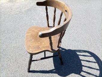 Starožitná rustikální židle - 2