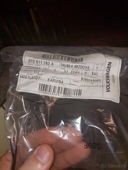 Nové originální brzdové trubky Fabia 1.gen Komplet 2 kusy - 2